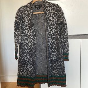 Alpaca long cardigan/coat - barely worn